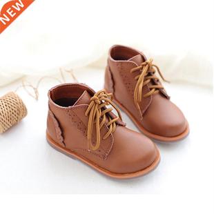 Top quality Genuine Leather Children Boots Winter Kids Snow