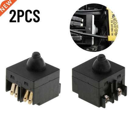 2Pcs Electric Grinder Push Button Switch Power Tool Speed Co