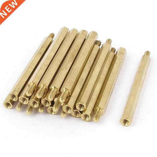 20 Pcs M3 m Male Female Brass Hex Standoff PCB Spacer Pill