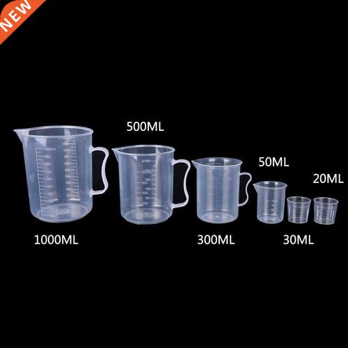 20ml / 30ml /50ml /300ml /500ml/1000ml Plastic Test Measurin