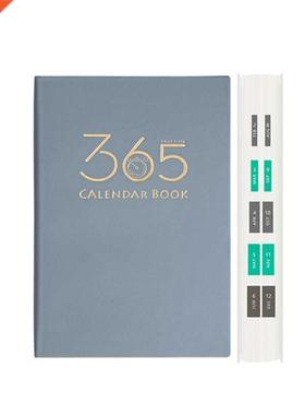 Daily Weekly Monthly Planner with Monthly Index Labels Ribbo