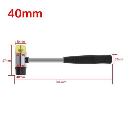 25mm 30mm 40mm Mini Hammer Double Faced Household Rubber Ha