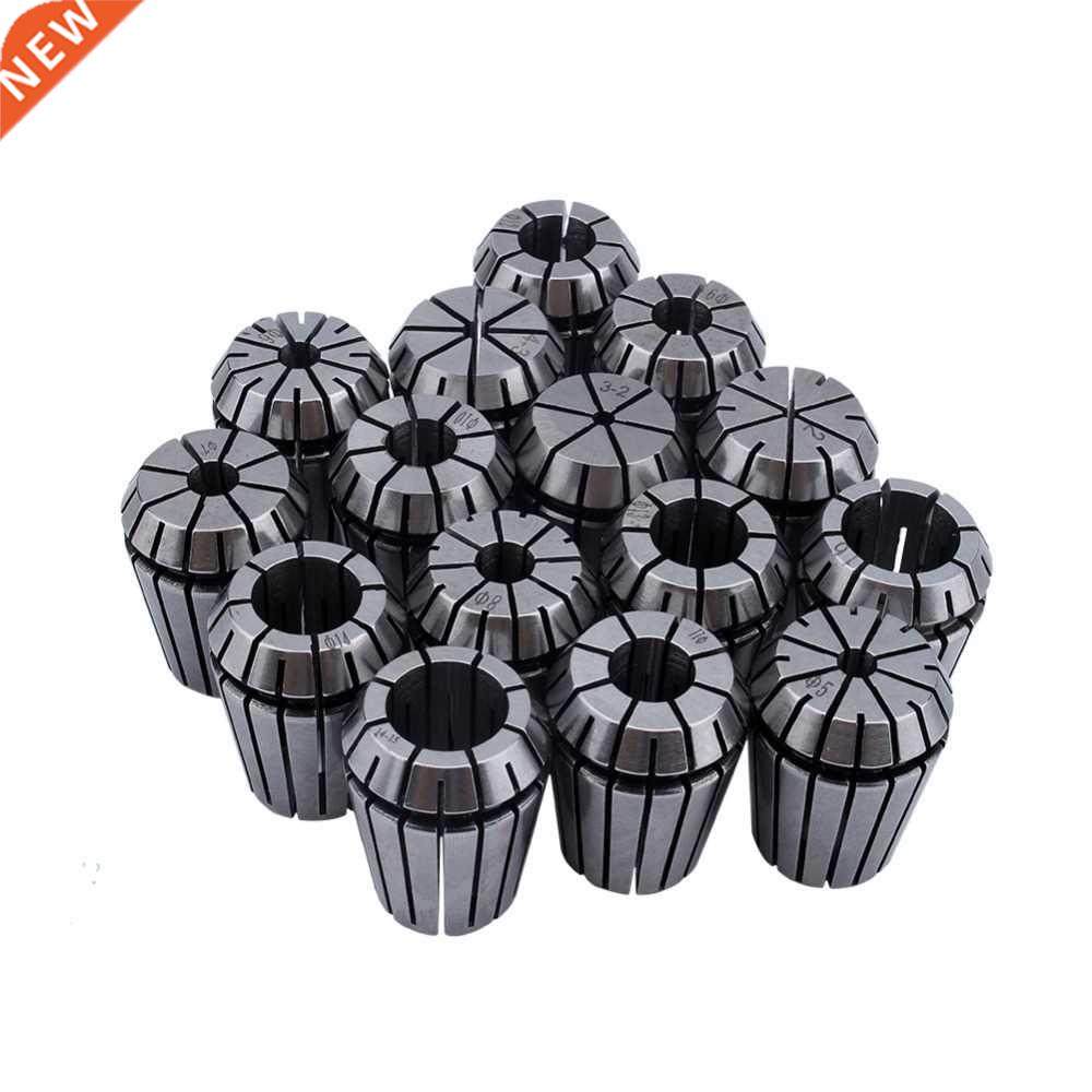 15Pcs ER25 2-16mm spring collet chuck Accuracy 0.008mm Colle