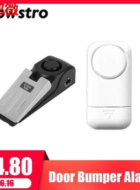 Mn Wreless Vbraton Alarm Door Stop Alarm 120dB For Hom