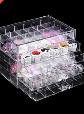 5 Layers Large Drawer Clear Acrylic Storage Box Nail Polish