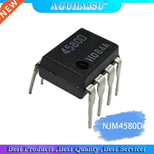 10pcs/lot Dual Operation / Audio Power Amplifier NJM4580D 4