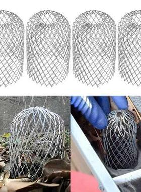 4PCS Roof Gutter Guard Drain Floor Stainless Steel Filter St