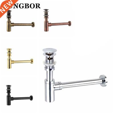 Siphon Drain Bottle Traps Pop up Drain with overflow Deodor