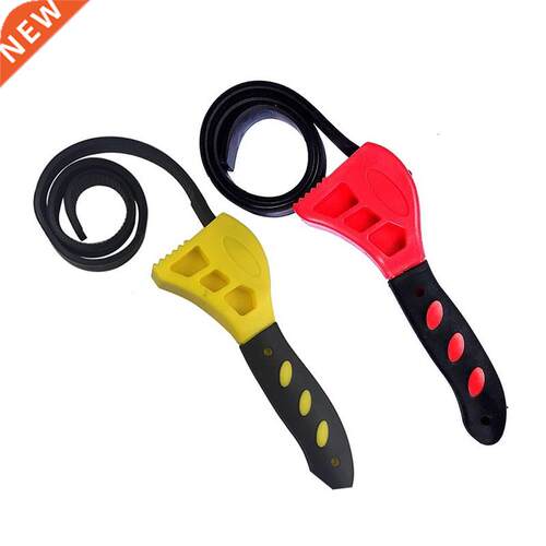 50cm Pipeline Wrench RubberStrap Wrench Belt Wrench Adjusta