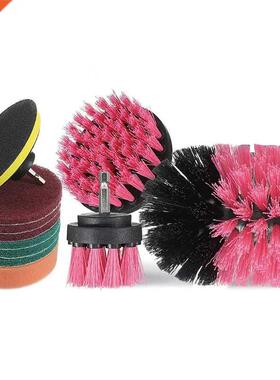 11Pcs Electrc Drll Brush Set,2/3.5/4 nch Cordless Electr