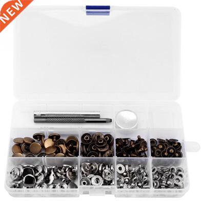 50Sets Press uds Snap Button Popper Faener with Setting