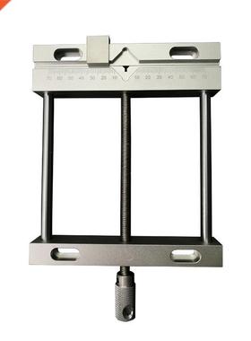 flat tongs parallel jaw plain vise with Maximum holding widt
