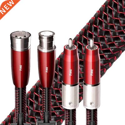 HiFi Fire Analog RCA Audio Interconnect Line PSS Silver XLR