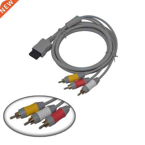 10PCS a lot 1.8m New Component Cable HDTV Audio Video AV Cab
