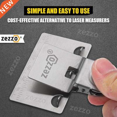 1/2PC Zezzo® Metal Measuring Tape Clip Holder Precise an