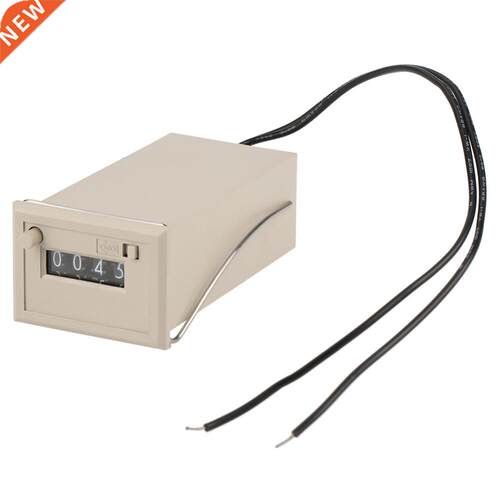 CSK4-DKW Electromagnetic Pulse Counter DC 24V 4 Digits Displ
