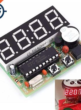 Digital Clock DIY Soldering Practice Kit 4-bit Great School