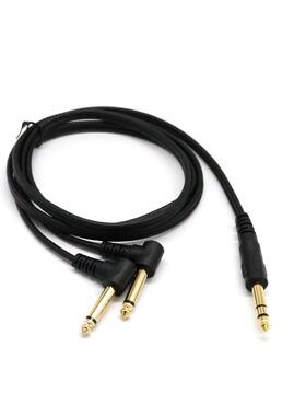 Audio Cable 6.5mm to Double 6.5mm Aux Cable 2mono 6.5 Jack