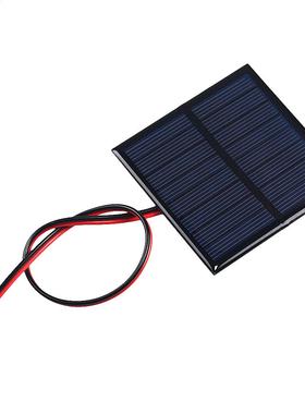 1PCS 4V 160mA 0.64W With 30CM Wire Mini Solar System DIY For