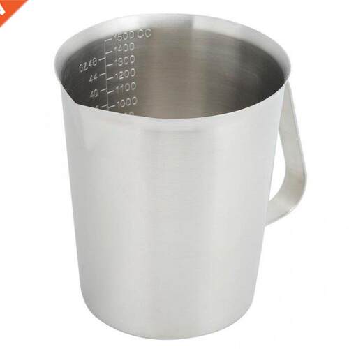 1500ml Stainless Steel Measuring Scale Cup Kitchen Cooking B