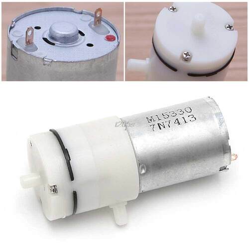 DC 12V Electric Micro Vacuum Air Pump Booster For Treatment