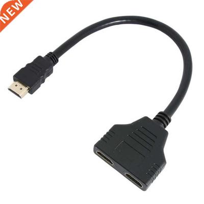 HDMI Cable 1 In 2 Out Splitter Cable Switcher Adapter Conver