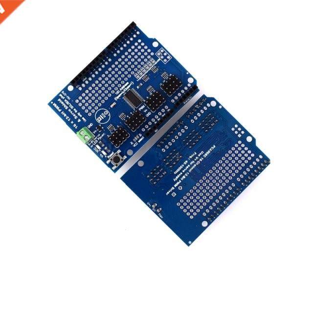 PCA9685 16 Channel 12-bit PWM Servo Drive Shield Bod DC Mo