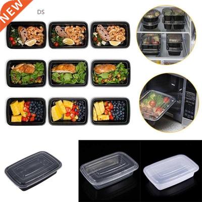 Lunchbox 10pcs/set Meal Prep Container Plastic Food Prep Con
