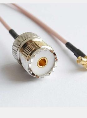 15CM RG316 RF Coaxial Cable UHF SO239 PL259 Female to MCX Ma