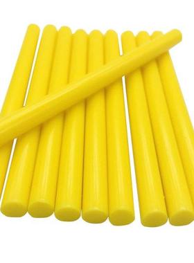 10 Pcs Yellow Color 7MM Hot Melt Glue Sticks For Electric