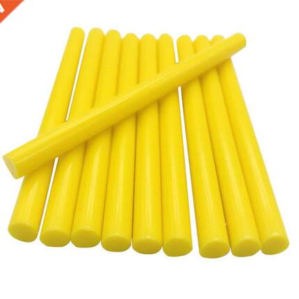 10 Pcs Yellow Color 7MM Hot Melt Glue Sticks For Electric
