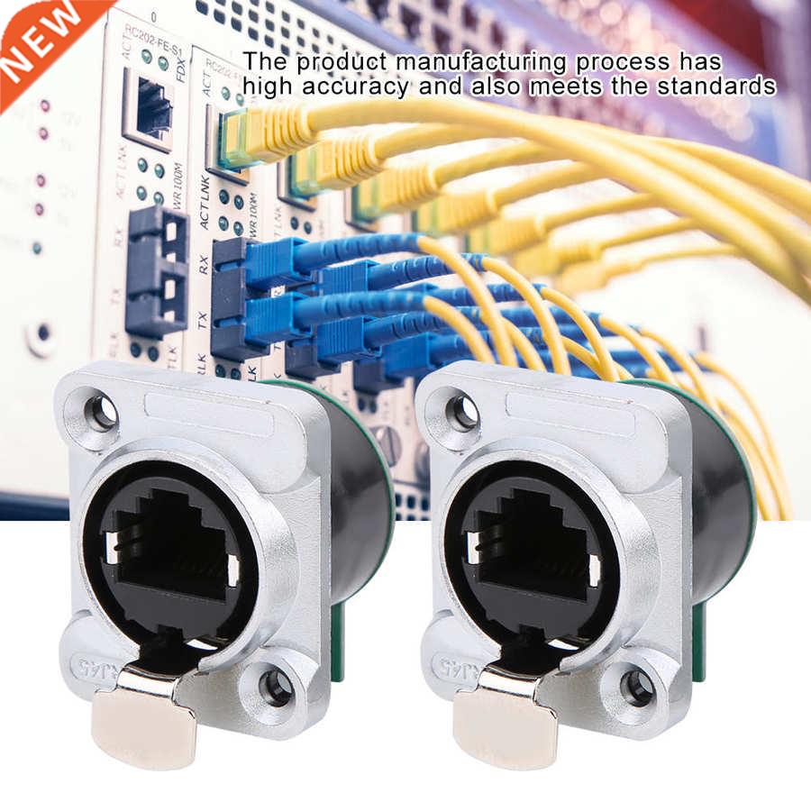 2Pcs RJ45 PCB Panel Fire Retardant Durable Insulator Materia