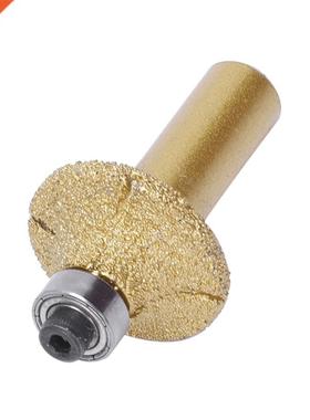 Marble 31mm Dia Bullnose Diamond Profile Wheel Router Bit Go