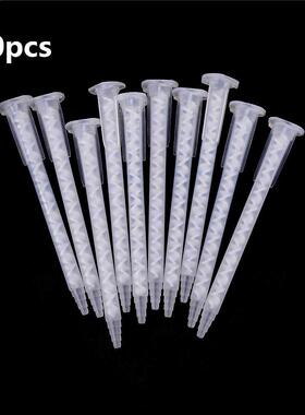 10Pcs Polypropylene Mixing Tube Nozzle Epoxy Resin Tool Disp