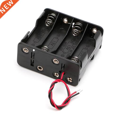 12V Positive and Negative AAx8 Open Battery Holders Box with
