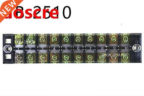 5Pcs Terminal blocks TB-2510 (25A 10P) Patch panel Wiring ro