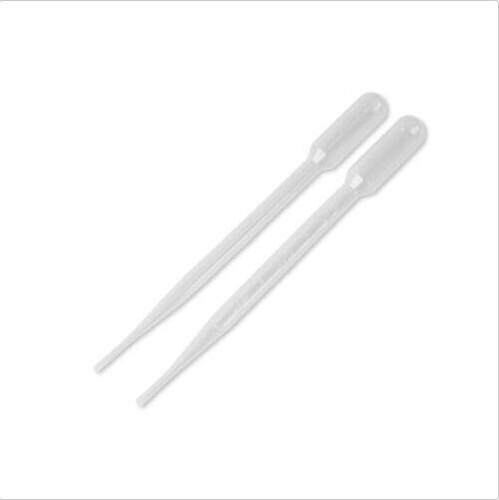 100 Pcs/Lot 3ML Transparent Pipettes Disposable Safe Plastic