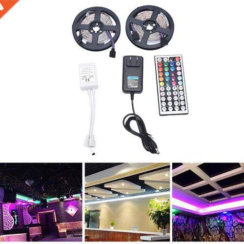 10M 600LED Light rip RGB SMD 3528 With 12V Adapter Plug +4