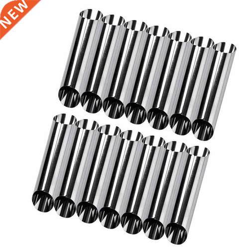 Set Of 14 40 Stainless Steel Tubes Cannoli Pastry 适用于ms