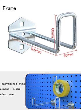 Wall-Mounted Hardware Tool Hanging Board Hook Wrench Organiz