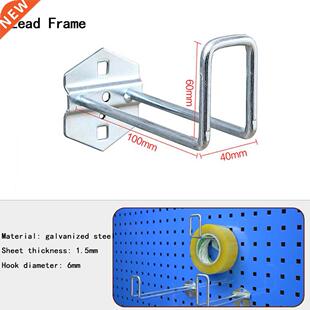 Wall-Mounted Hardware Tool Hanging Board Hook Wrench Organiz