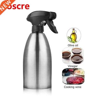 500ml Oil Sprayer Stainless Steel Olive Pump Spray Bottle BB