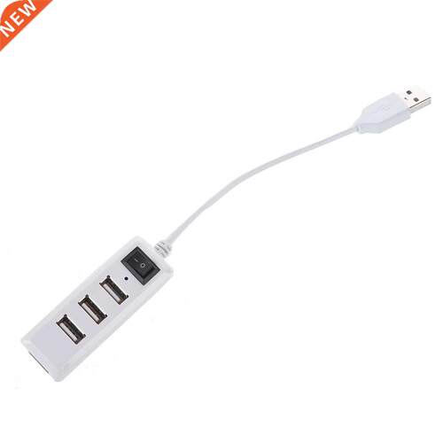 USB 2.0 HUB, 4 Port, with on/off Switch High-speed 480 Mbps