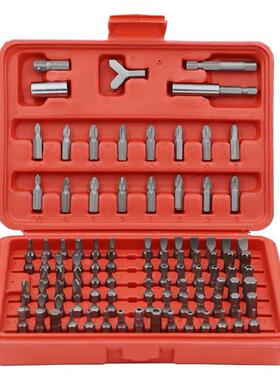 100PCS Security Tamper Proof Torx Hex Star Bit Spanner Set E