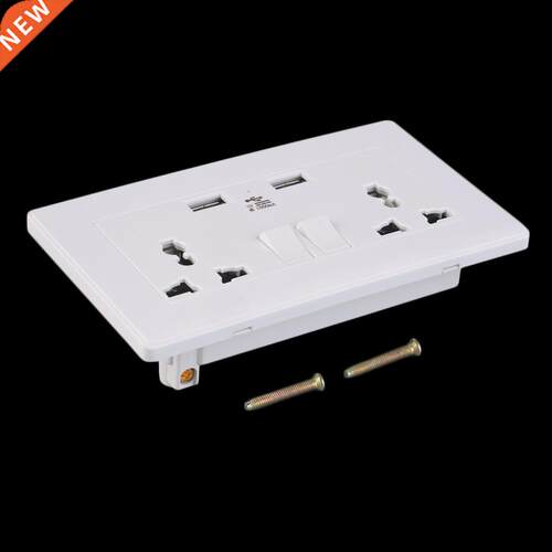 1000mA Wall Socket USB Port Outlets Plate Panel Plug