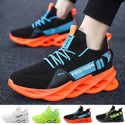 Men Fashion Breathable Sneakers Running Shoes Lightweight Ca