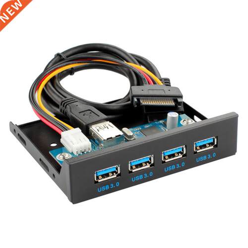 USB 3.0 Front Panel Computer Case Expansion Board 4 Ports US