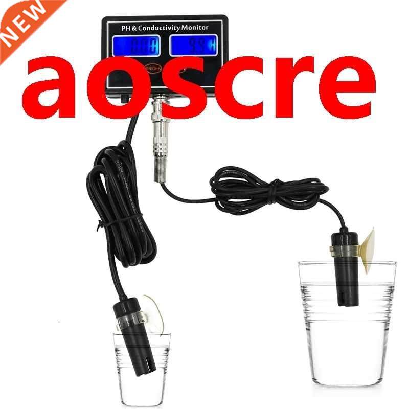 Digital Online PH EC Conductivity Monitor Meter Water Qualit