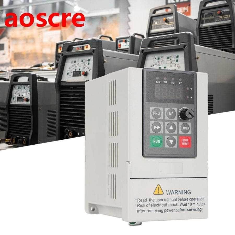 DC/DC VFD Inverter 110V 0.75KW 7A Single Phase Input  Phase