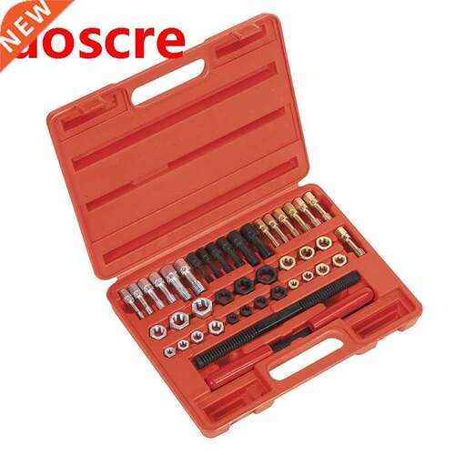 42pcs Threading Tool Set Taps Dies - Damaged Thread Repair